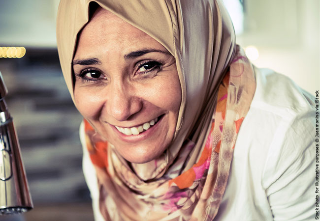 “When I asked, he showed me his face.”